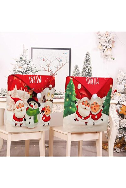 Generic Betylifoy Christmas Chair Covers Set of 4 Merry Christmas Dining Room...