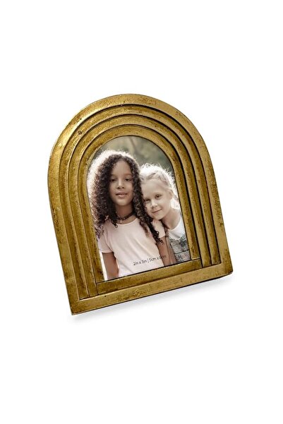 Generic Brand Isaac Jacobs 2x3 Vertical Gold Arc Resin Picture Frame with Gra...