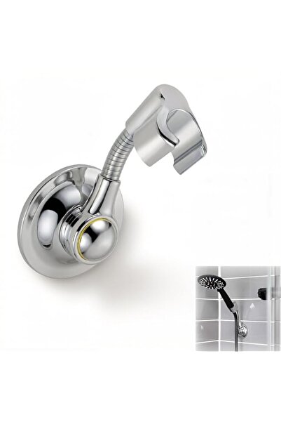 Generic Adjustable Height Shower Head Holder - Duty Vacuum Suction Cup Handhe...