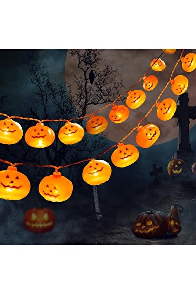 Generic Brand Halloween Decorations 19.7Ft 40LED Pumpkin String Lights, Batte...