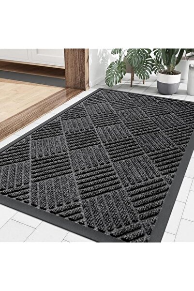 Generic Front Door Mat Outside Entrance, Heavy Duty Outdoor Indoor Natural Ru...