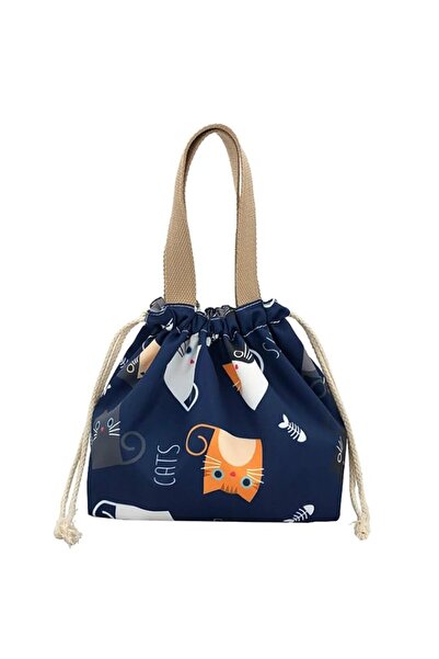 Generic Tazweeq Mini Lunch Tote Pouch,Reusable Small Cute Lunch Bag with Draw...