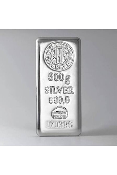 ALTIN MARKET KUYUMCULUK Gümüş Külçe 500 Gram
