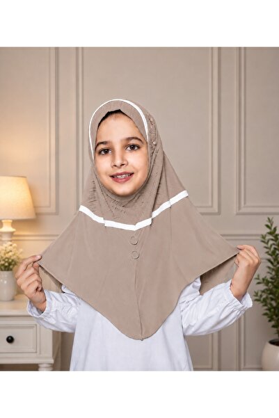 Linda Hijab Girls Hijab for Kids – Stylish Modest Islamic Headscarf for Musli...