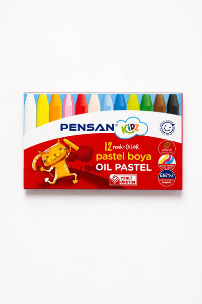 Pensan 12 Colors Crayons |   Vibrant Colored Crayon Set of 12