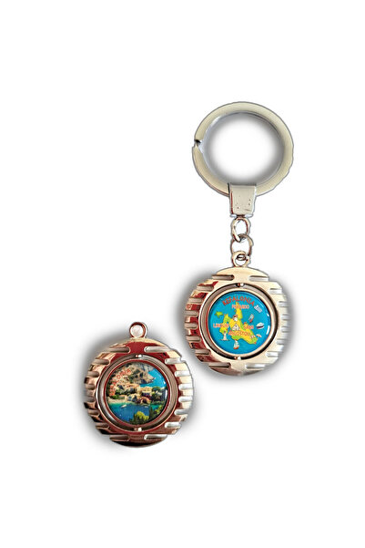 Bestgifts Περιστρεφόμενο μπρελόκ διπλής όψης (Κεφαλονία)