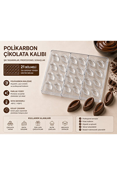 pratikpastacılık Ps Series Polycarbonate Chocolate Mold