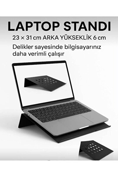 STATİKA HOME Laptop Standı , Metal Hava Delikli , Laptop Yükseltici , Noteboo...