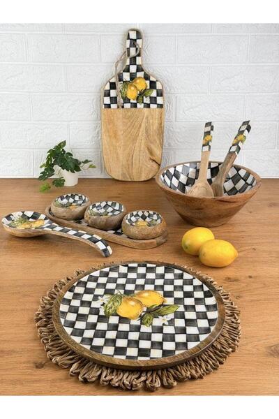 ROSSEV Mango Kitchen Set 10 Pieces Yellow