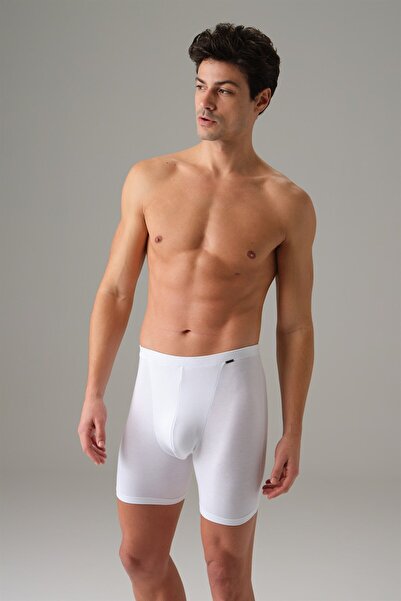 Doreanse Men's Double Fabric Long Leg Boxer 1740 - Anthracite