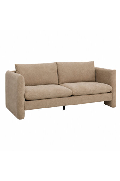 on home Modern three-seater relaxation sofa - Beige