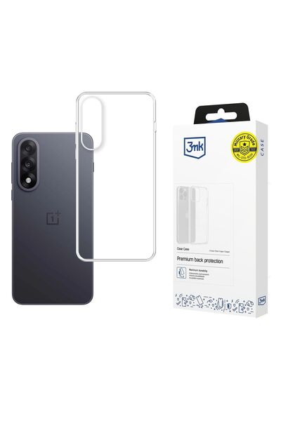 3MK Husă transparentă pentru protecția telefonului Oneplus Nord 5