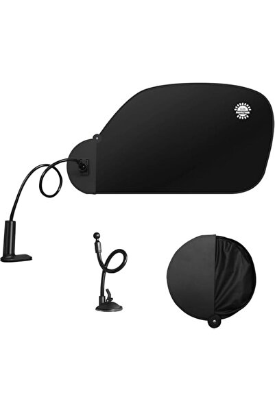 Generic YelaJoy Adjustable Office Cubicle and Desk Shade Modern Black Plastic...