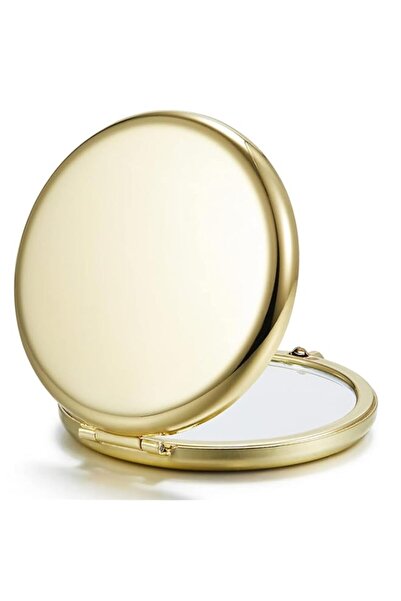 Generic Compact Mirror for Purse, Double-Sided 1X/2X Magnifying Metal Pocket ...