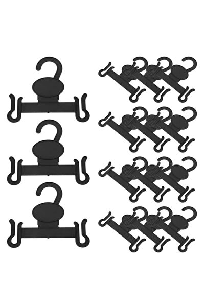 Generic 20Pcs Stainless Steel Shoe Drying Hangers ? Double Hook Wall-Mounted ...