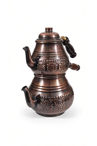 Zinnun Oksidain Series Copper Oxidized Teapot 2.8 Lt