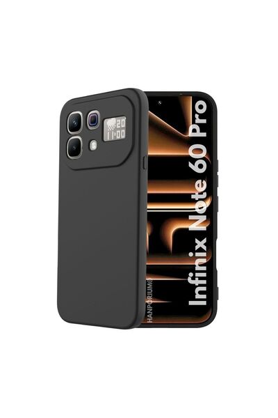 HANPORIUM Infinix Note 60 Pro Uyumlu Silikon Kılıf Pastel Renk Tonu Kamera Ko...