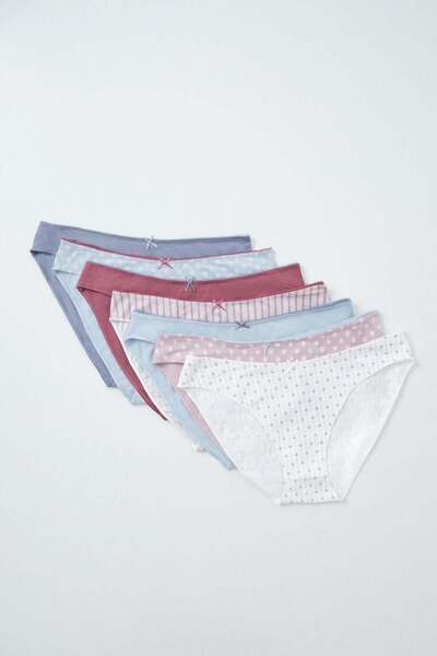 Women'secret Multicoloured classic cotton print panties