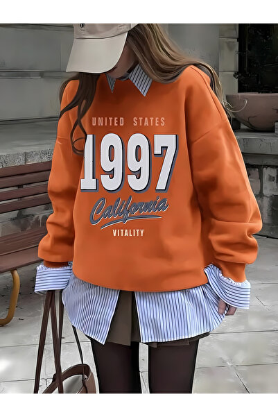 New Shine California 1997 Printed Women's Sweatshirt