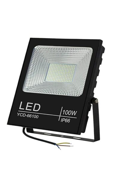 Generic 100W LED Flood Outdoor Cool White Light IP66 Street and Area Lighting...