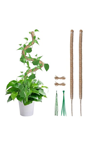 Generic Mcbazel Moss Pole,2pcs 60CM/23.6inch Bendable Coir Plant Poles for Cl...