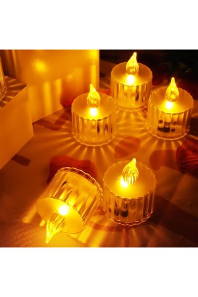 Generic Tea Light Candles Battery Operated, LED Flameless Votive Candles for ...