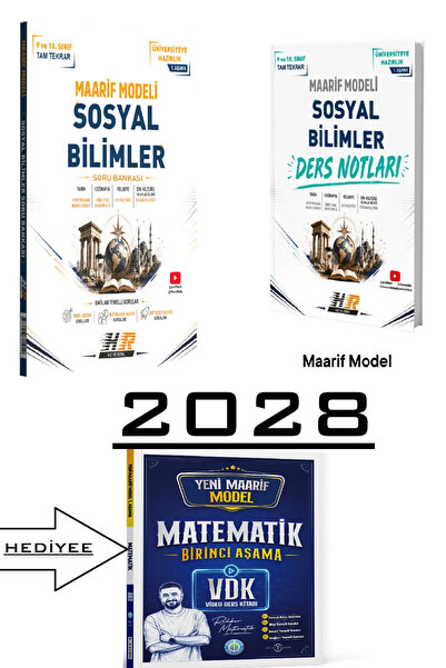 Bilgi Sarmal Yayınları 2028 YENİ MAARİF hız sarmal Sosyal Bilimler Maarif Mod...
