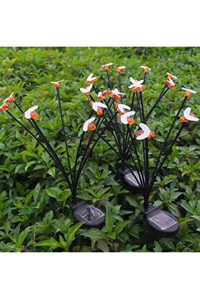 baytoptan 8 Ledli Bal Arısı Solar Bahçe Aydınlatması 2’li Paket