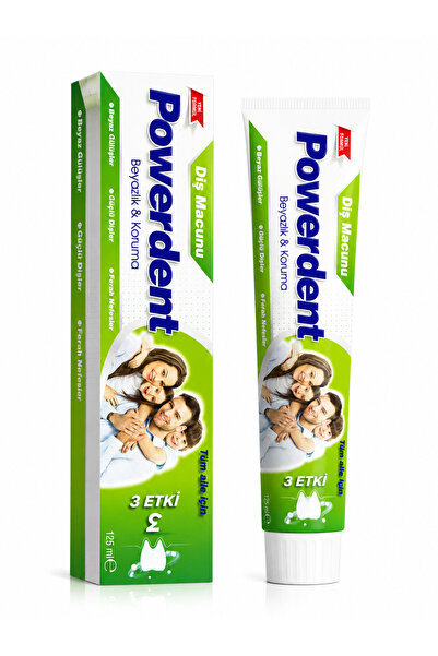 Generic Brand Powerdent Whitening & Protection Toothpaste 125 ml – 3 Effects,...