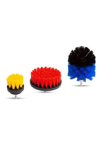 OEM Set of 3 brushes for cleaning car interior/exterior, Moje Auto 19-628
