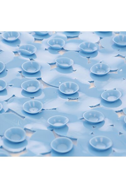 OEM Bath mat with suction cups BPO-0615D, blue, 35 x 70 cm