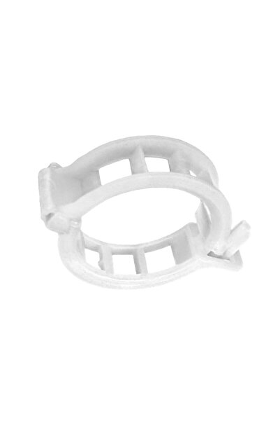OEM Red palisade clamps, HDPE, set of 100 pieces