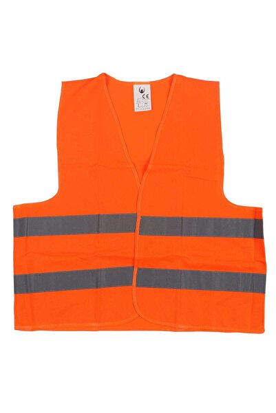 OEM High-visibility vest with reflective tape, Reflex 9194, orange, size L