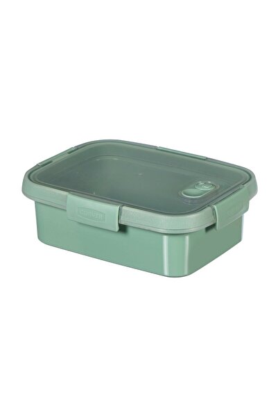 OEM Food container, Curver Smart To Go, plastic, rectangular, green, 1 L