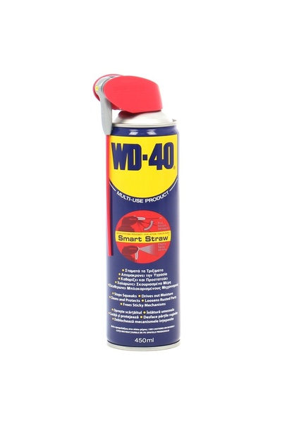 OEM Автомобилен спрей, многофункционален, WD-40 Smart Straw, 450 мл