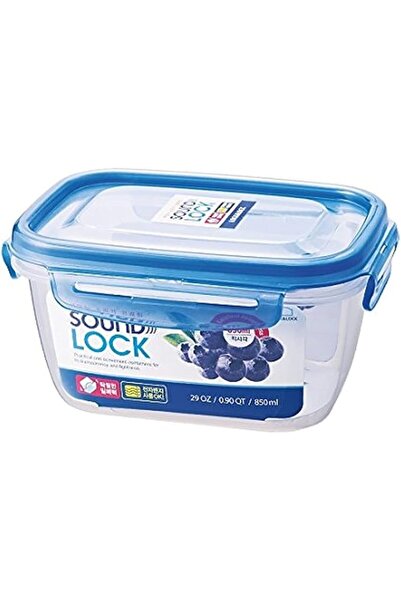locknlock Rectangular Lock&Lock Food Box Plastic Lunch Box Food Container 350ml