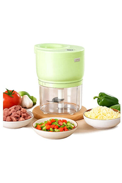 Generic Mini Tocător Electric Portabil, Fără Fir, Baterie USB, 500 ml
