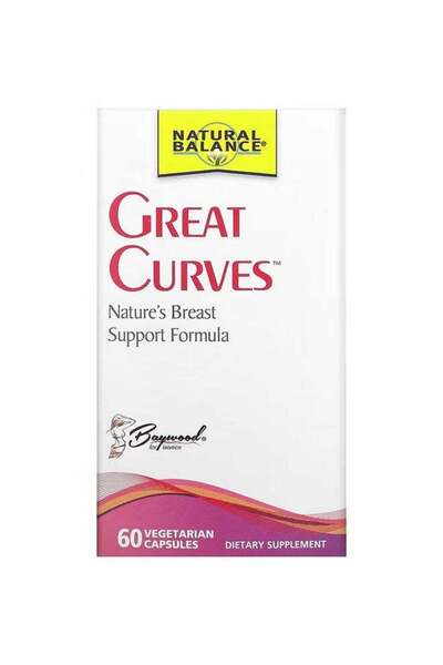 natural balance كبسولات جريت كيرفز 60 كبسولة نباتية