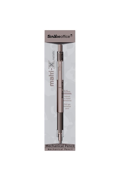 Scrikss Metallic Gray Mechanical Pencil 0.5