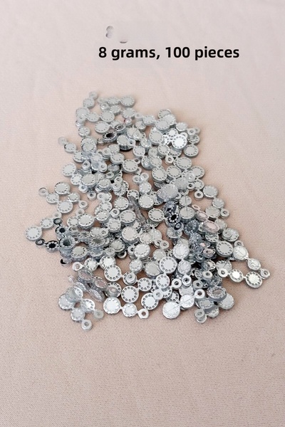 Generic Brand Oya Evening Dress Bracelet Necklace Plexi Metallic Plastic Sequ...