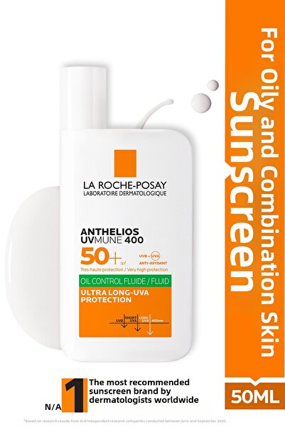 La Roche Posay أنثيليوس كريم واقي من الشمس للبشرة الدهنية والمعرضة لحب الشباب...