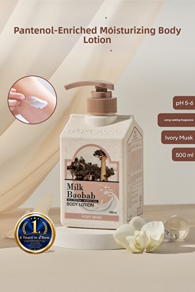 Milk Baobab Moisturizing Body Lotion Containing Panthenol Original Body Lotio...