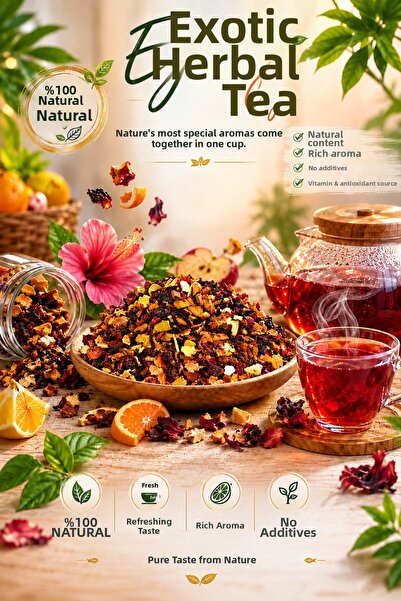 Aktarzane Exotic Herbal Tea 100 Gr