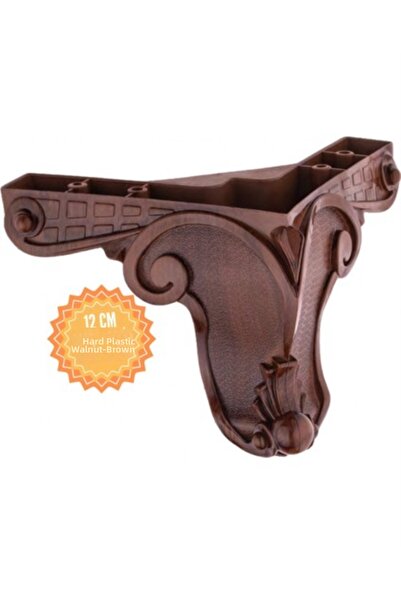 ÇEÇEN HOME Picior de mobilier din plastic Lion Leg de 12 cm, picior de mobili...