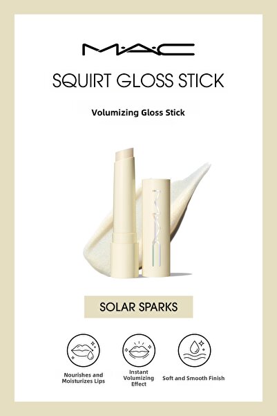 M.A.C M·A·C Squirt Gloss Stick Plumping Effect Stick Gloss - Solar Sparks