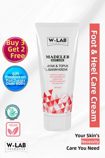 W-Lab Cosmetics Foot and Heel Care Cream 100 ML