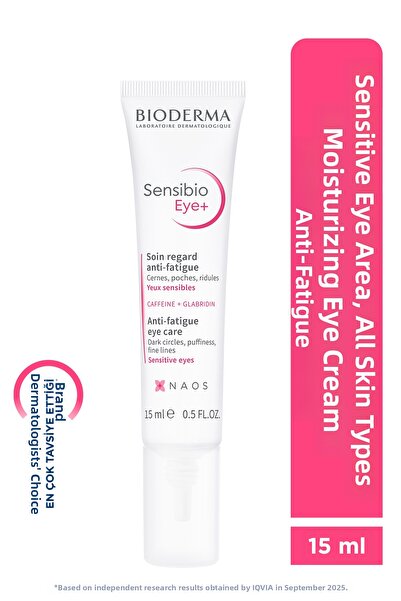 Bioderma Moisturizing, Soothing and Revitalizing Sensibio Eye+ Eye Cream for ...