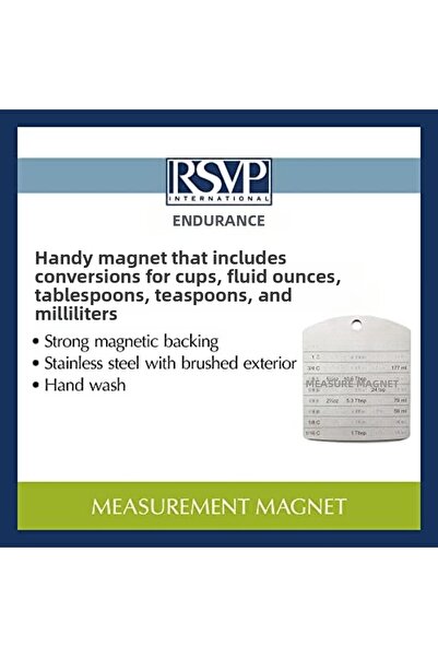 Yıldızan Zg Store Rsvp International Endurance Magnet Collection Stainless St...
