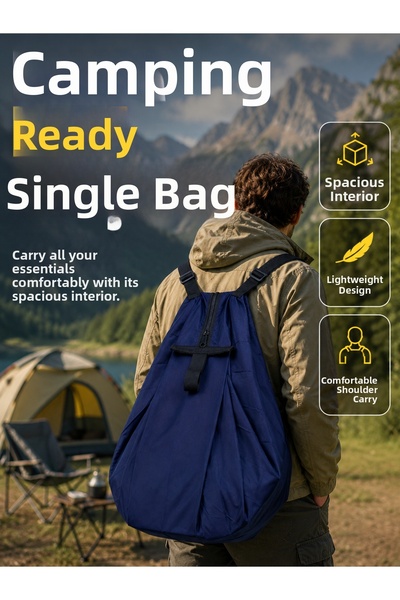 teknodayım Multi-Purpose Carrying Bag for School, Business, Travel, Camping, ...