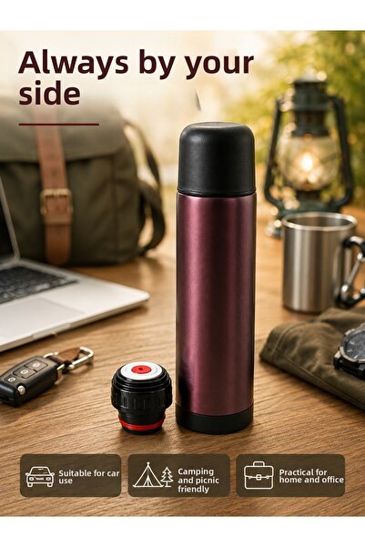 Epilons Vacuum Thermos 304 Stainless Steel Travel Thermos